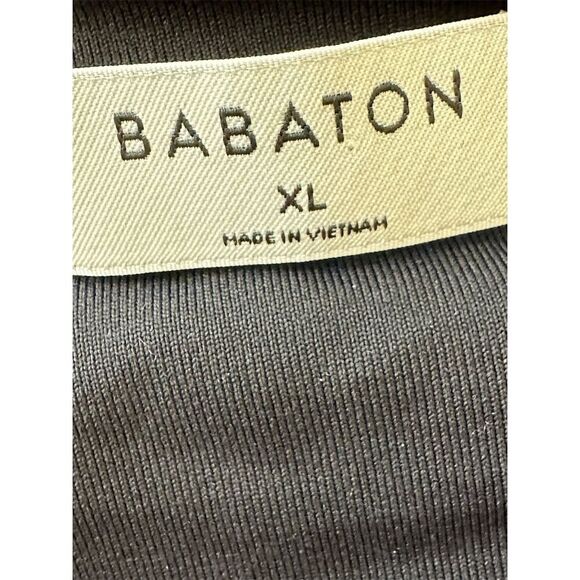 Babaton Women's XL Black Long Sleeve Square Neck Bodysuit Blouse - Picture 5 of 7